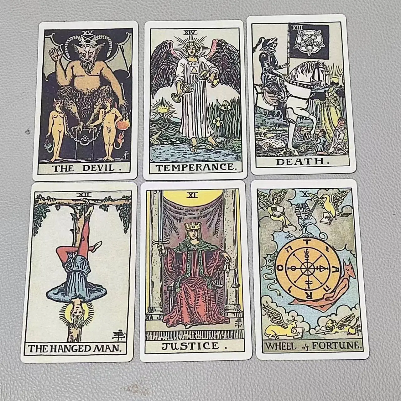 10.3*6cm The Classic Tarot 78  - огляд і ціна Tarot Deck With Guidebook