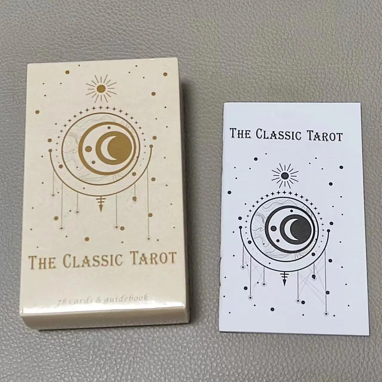 10.3*6cm The Classic Tarot 78  - огляд і ціна Tarot Deck With Guidebook