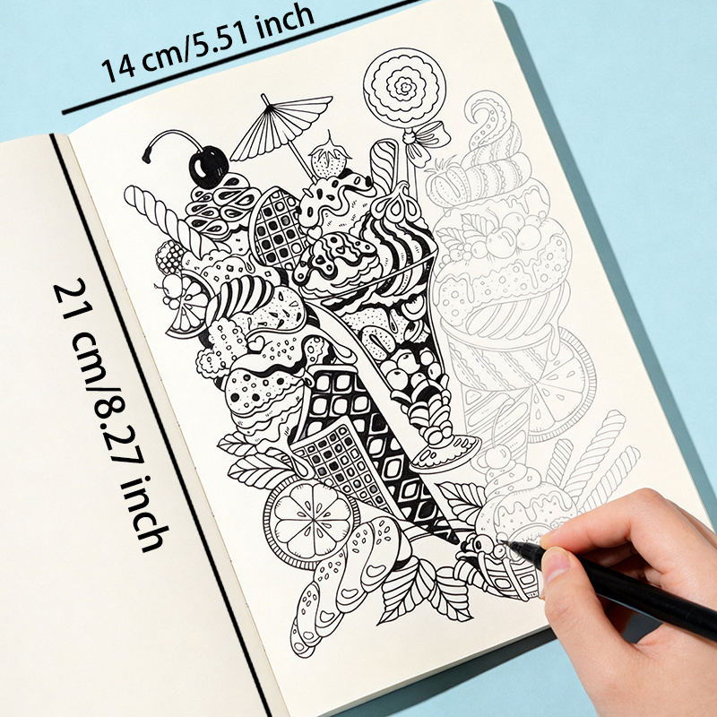 One Adult Stress Relief Hand D - огляд і ціна Adult Coloring Book Stress Relief