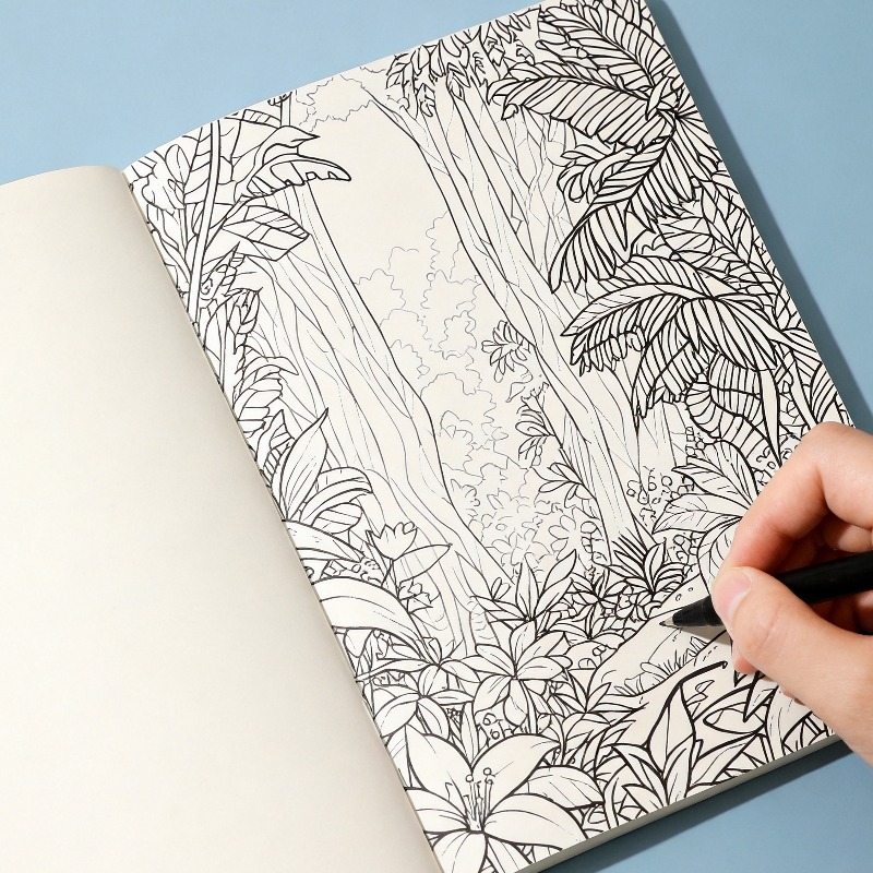One Adult Stress Relief Hand D - огляд і ціна Adult Coloring Book Stress Relief
