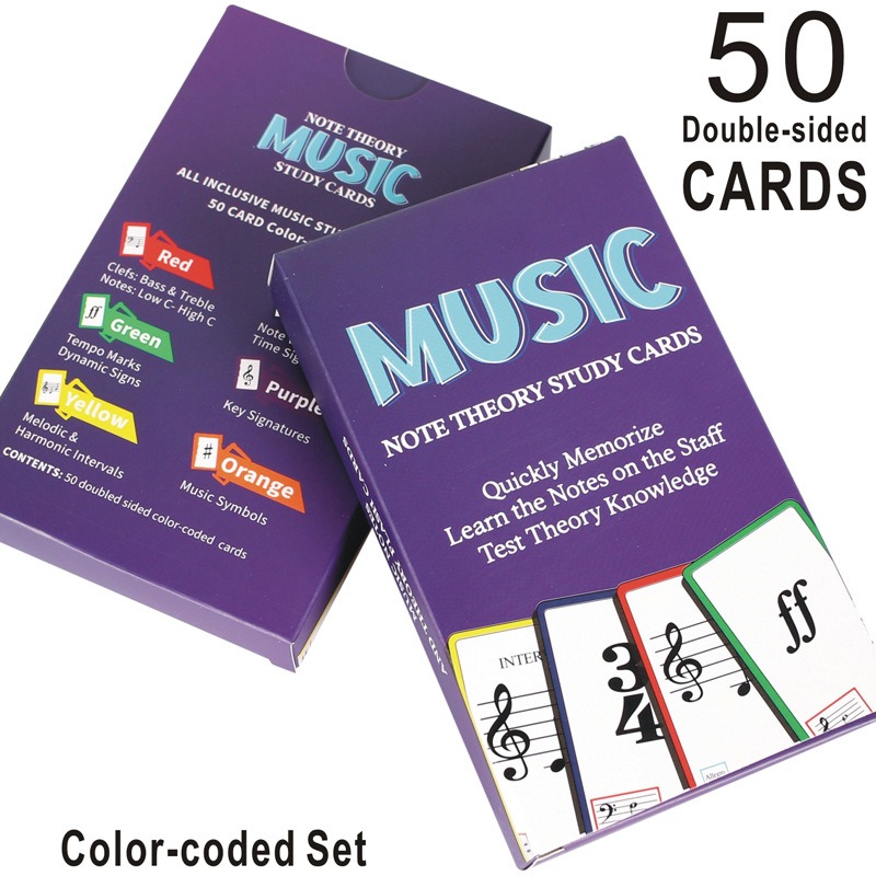 Music Flash Cards piano guitar - огляд і ціна Blank Sheet Music Notebook