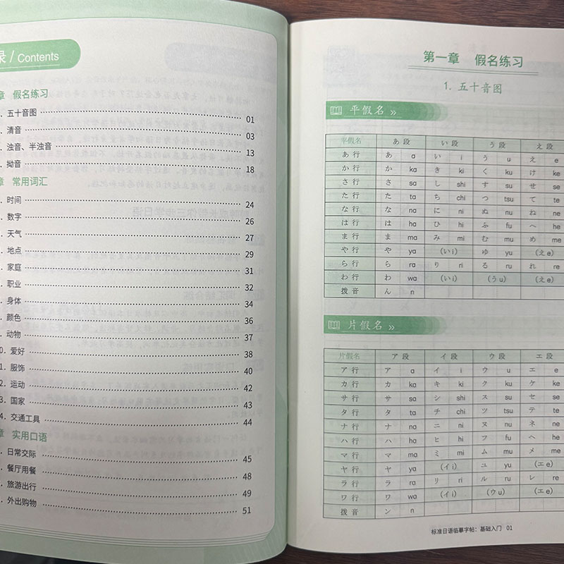 Japanese Hiragana & Katakana P - огляд і ціна Chinese Calligraphy Practice Book