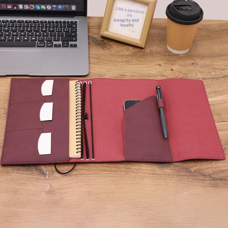 (Ce14)Refillable Notebook Orga - огляд і ціна Vintage Leather Journal Notebook